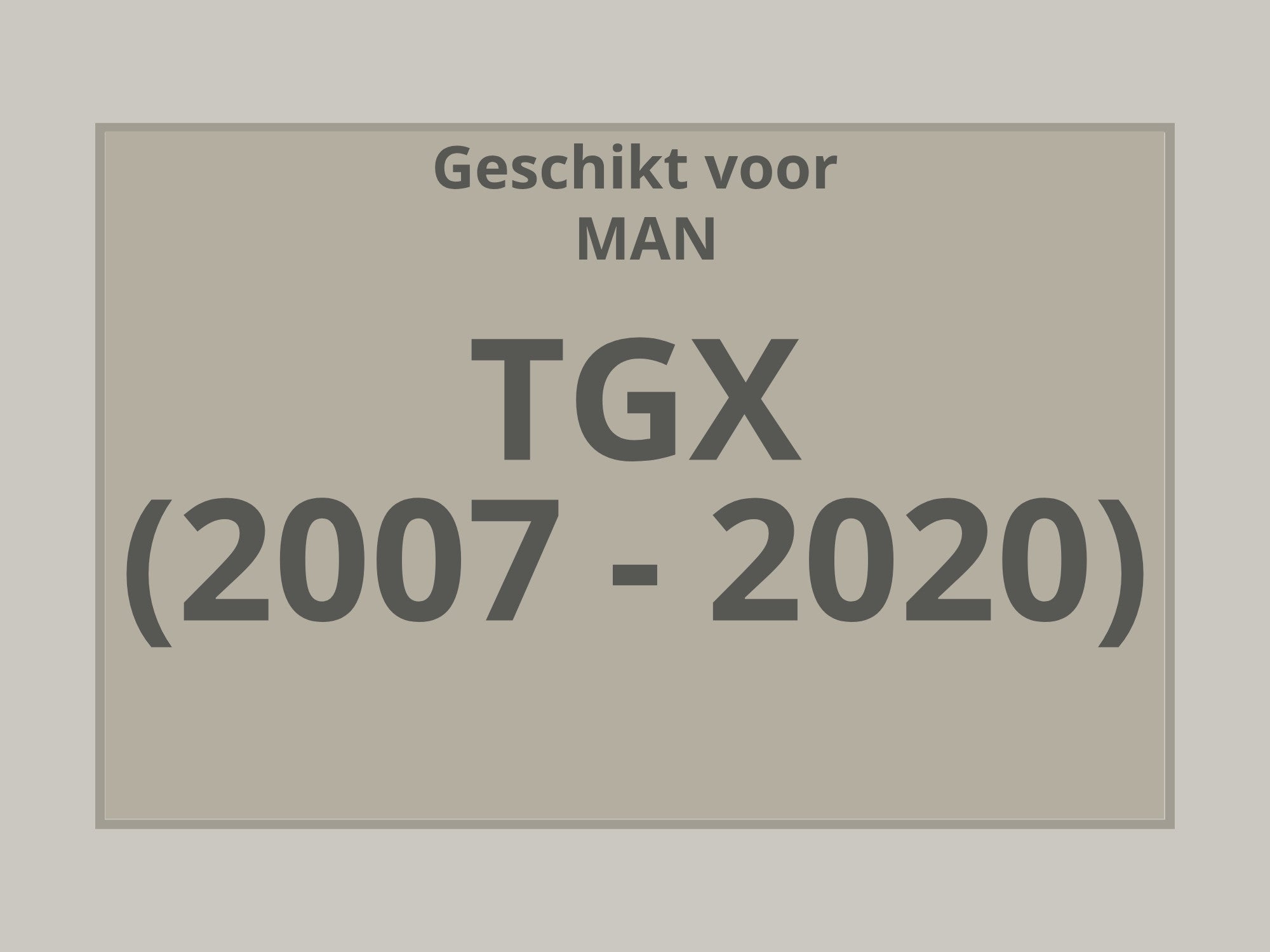 Deurbekleding MAN TGX  ( 2007-2020 )