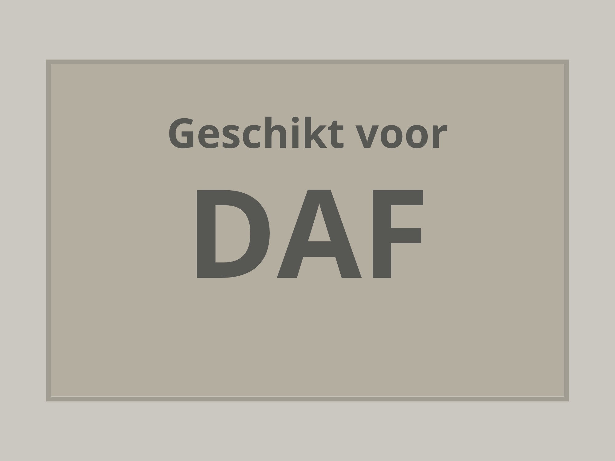 Tunnelhoezen - Geschikt voor DAF
