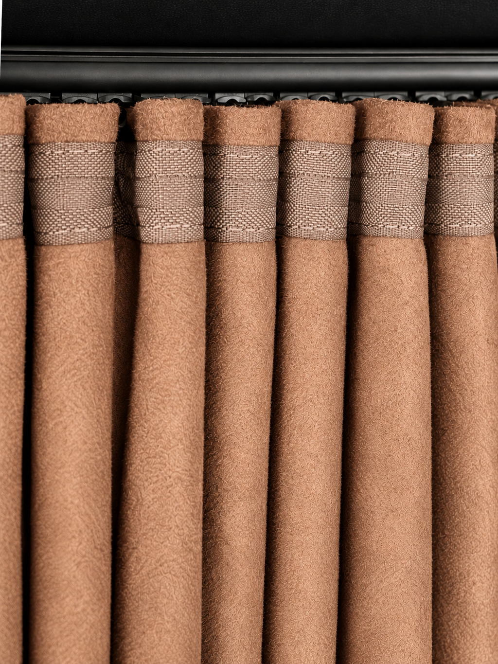Side curtains - With border