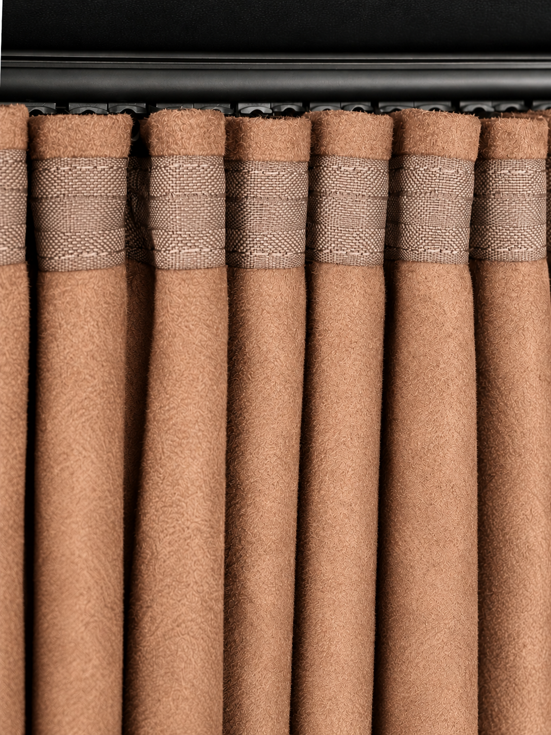 Side curtains - With border