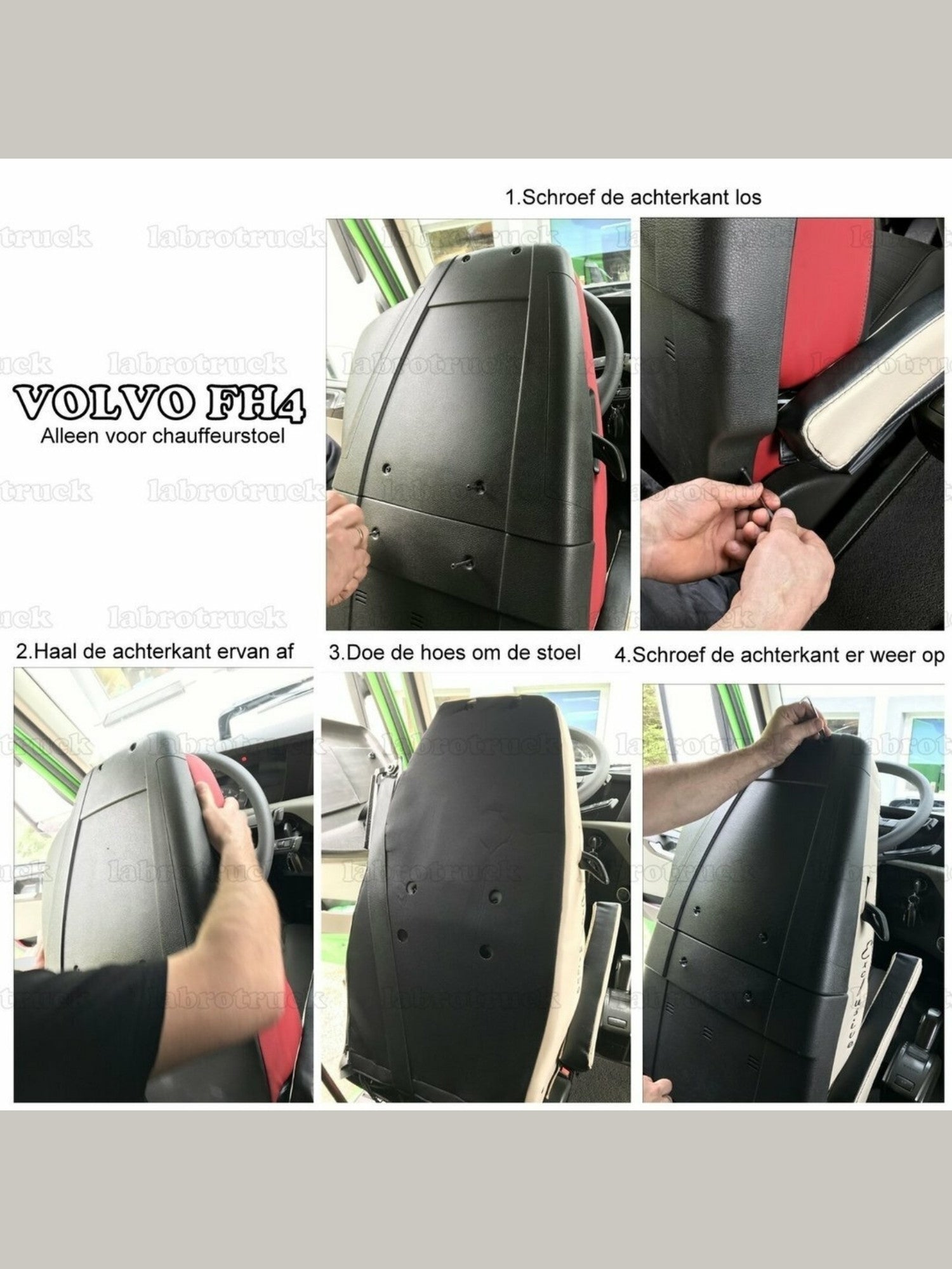 Stoelhoezen - geschikt voor VOLVO